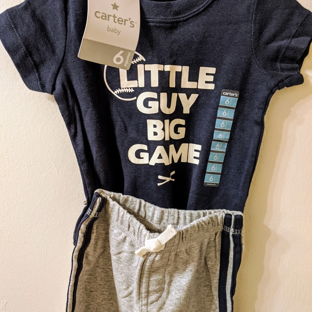 6-9 month matching set